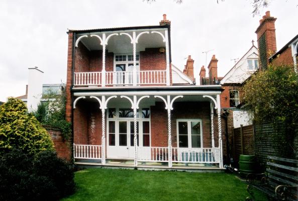 - marchini-architecture.com, - Barnes, - basement walk over skylight, - basement extension